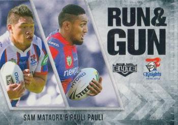 2016 ESP Elite - Run & Gun #RG 16/32 Sam Mataora / Pauli Pauli Front
